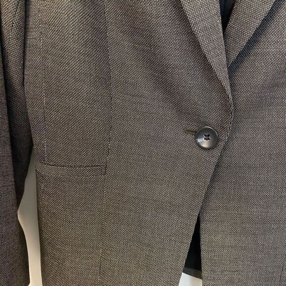 Classigues Entier Women Blazer 51% Viscose 47%Virgin Wool Sz 10 - Picture 3 of 10